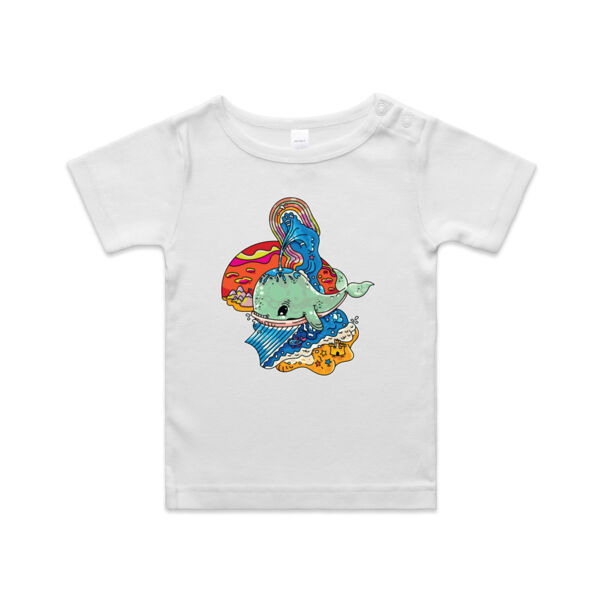 A Whale of a Time - AS Colour - Infant Wee Tee Thumbnail