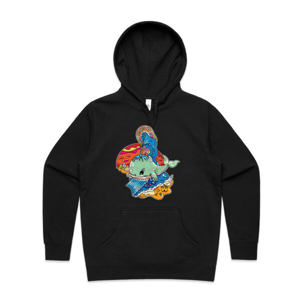 A Whale of a Time - AS Colour - Women's Stencil Hood Thumbnail