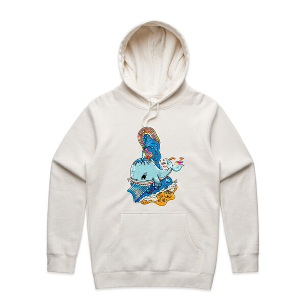 A Whale of a Time - Blue Version - AS Colour - Organic Stencil Hood Thumbnail