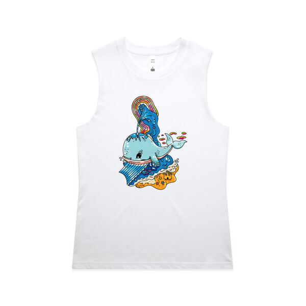A Whale of a Time - Blue Version - AS Colour - Women's Maple Tank Thumbnail