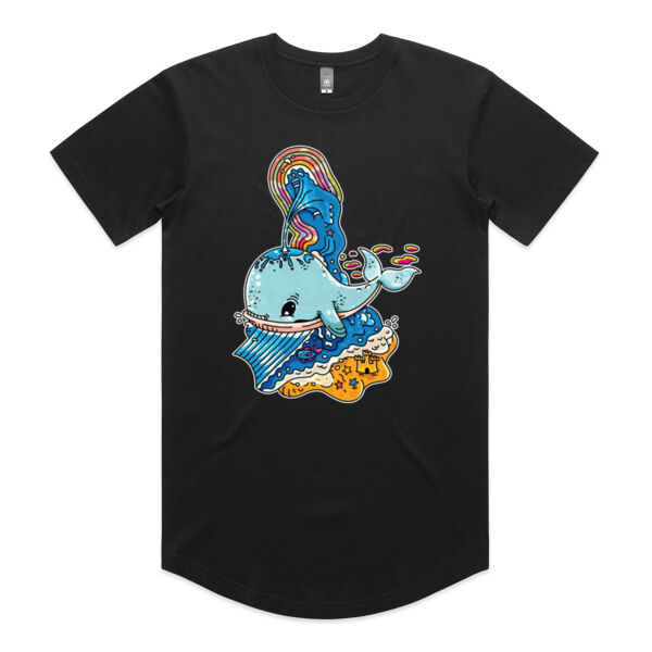 A Whale of a Time - Blue Version - AS Colour - Staple Curve Tee Thumbnail
