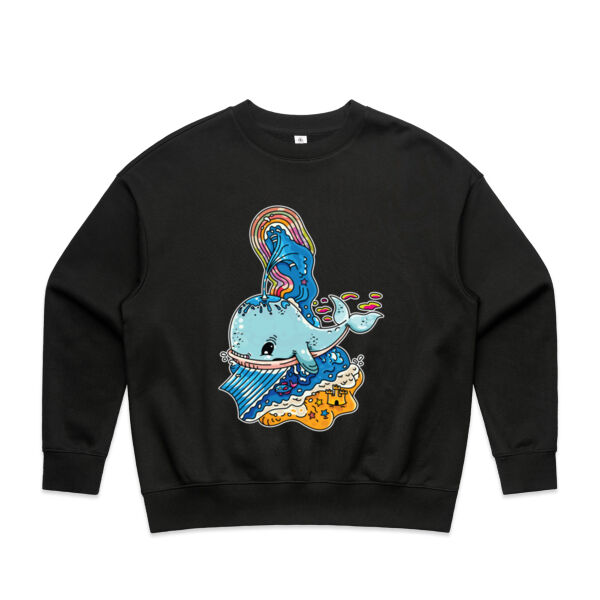 A Whale of a Time - Blue Version - AS Colour - Wo's Heavy Crew Thumbnail