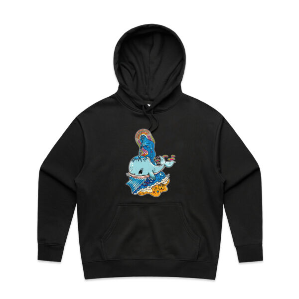 A Whale of a Time - Blue Version - AS Colour - Women's Heavy Hood Thumbnail
