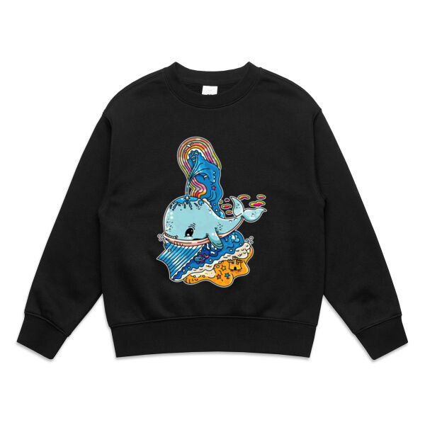 A Whale of a Time - Blue Version - AS Colour - Kids Relax Crew Thumbnail