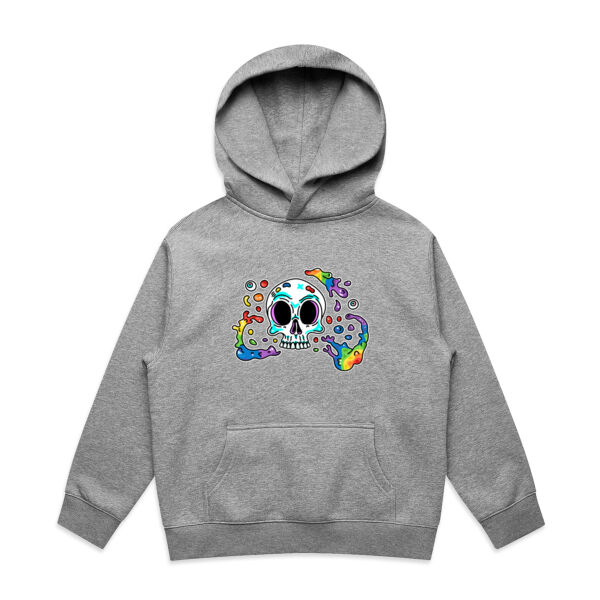 Skull Splash - AS Colour - Youth Relax Hood Thumbnail