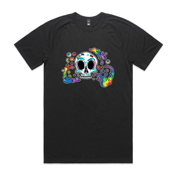 Skull Splash - AS Colour - Staple Active Blend Tee Thumbnail