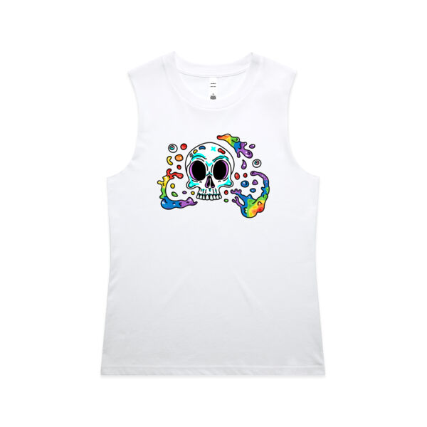 Skull Splash - AS Colour - Women's Maple Tank Thumbnail