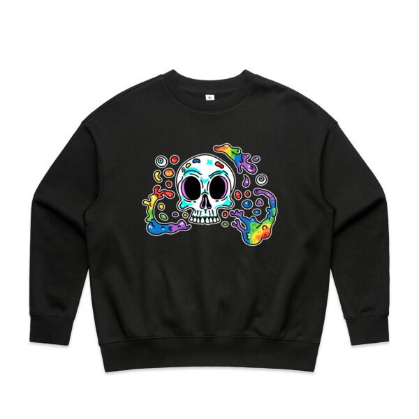 Skull Splash - AS Colour - Wo's Heavy Crew Thumbnail