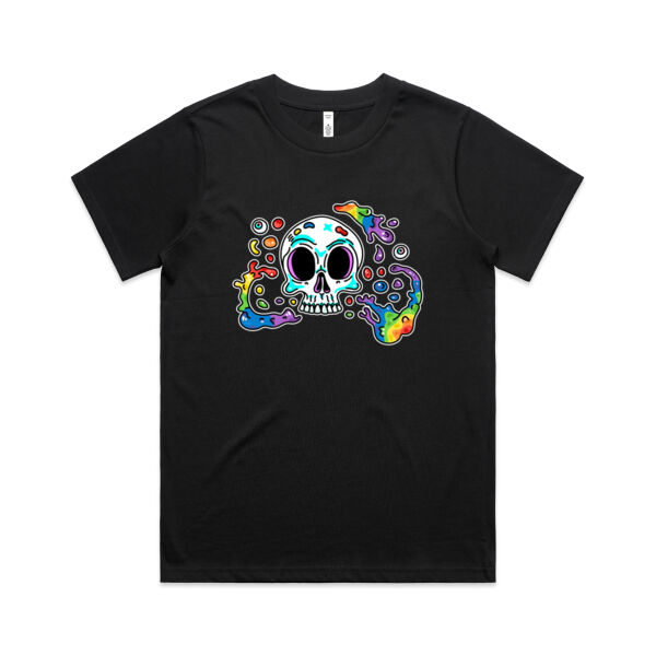 Skull Splash - AS Colour - Women's Classic Tee Thumbnail