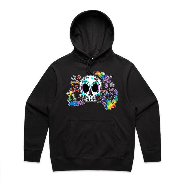Skull Splash - AS Colour - Men's Heavy Hood Thumbnail