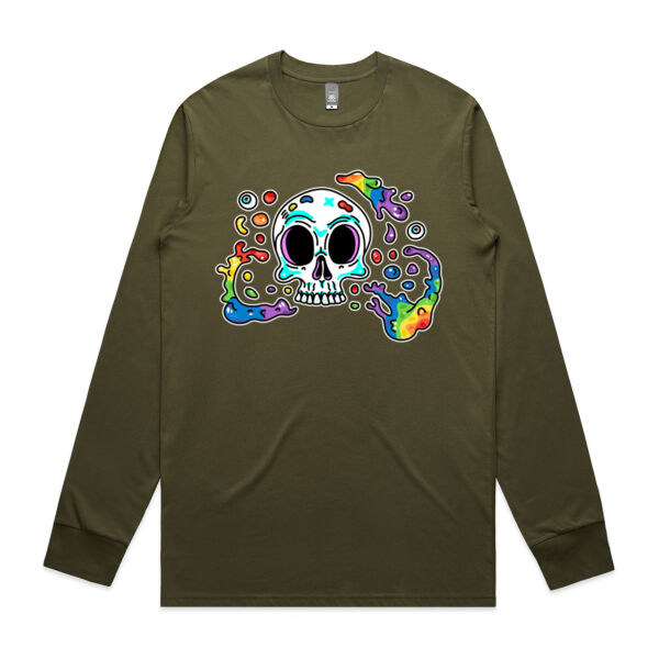 Skull Splash - AS Colour -  Men's Staple L/S Tee  Thumbnail