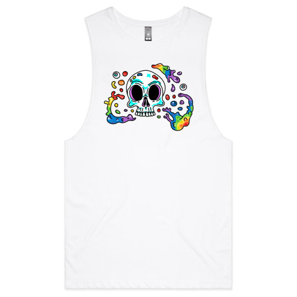 Skull Splash - AS Colour - Barnard Tank Top - Muscle Tee Thumbnail