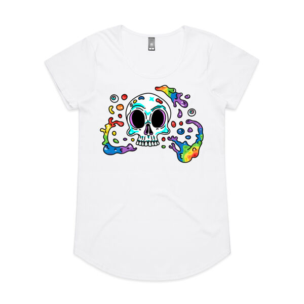 Skull Splash - AS Colour - Women's 'Mali' Scoop Tee Thumbnail