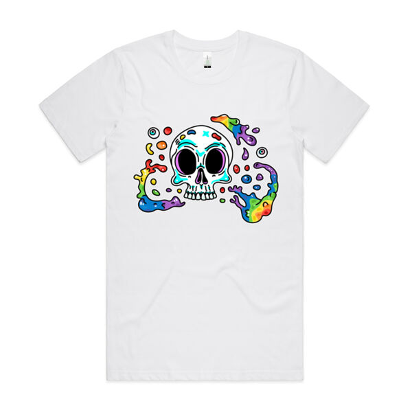 Skull Splash - AS Colour - Organic Cotton Unisex Tee Thumbnail