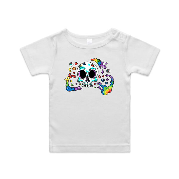 Skull Splash - AS Colour - Infant Wee Tee Thumbnail