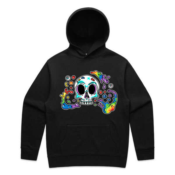 Skull Splash - AS Colour - Mens Relax Hood Thumbnail
