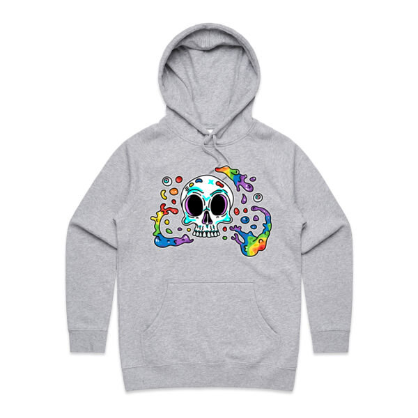 Skull Splash - AS Colour - Women's Supply Hood Thumbnail