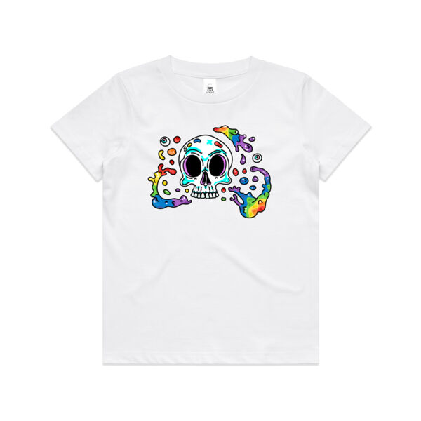 Skull Splash - AS Colour - Kids Youth Tee Thumbnail