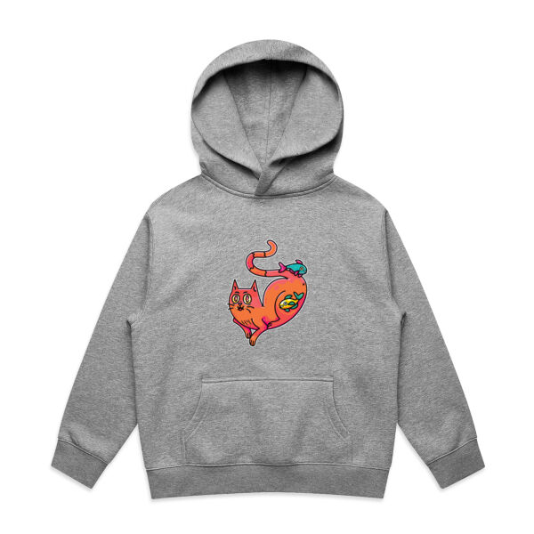 Purrfect Friendships - AS Colour - Youth Relax Hood Thumbnail