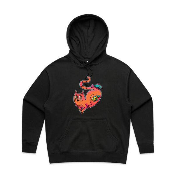 Purrfect Friendships - AS Colour - Women's Heavy Hood Thumbnail