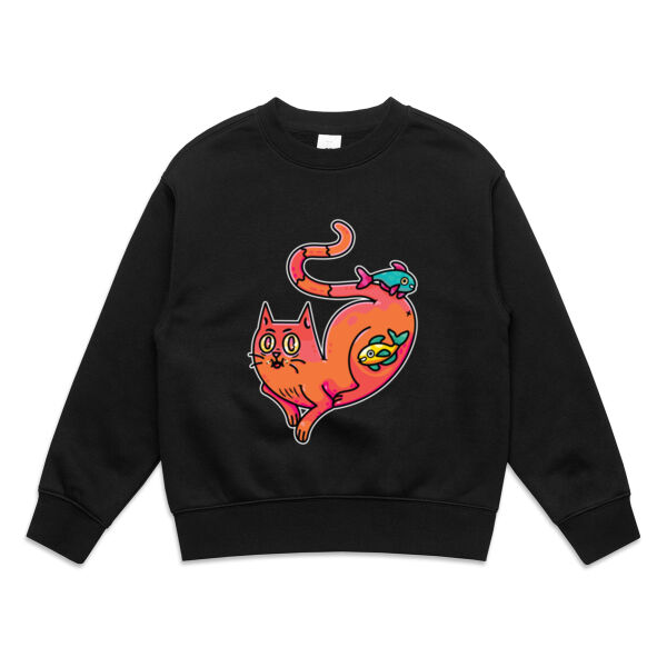 Purrfect Friendships - AS Colour - Kids Relax Crew Thumbnail