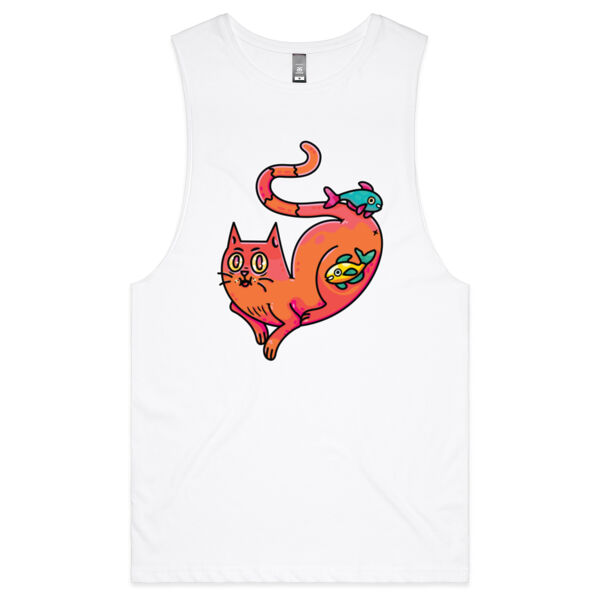 Purrfect Friendships - AS Colour - Barnard Tank Top - Muscle Tee Thumbnail