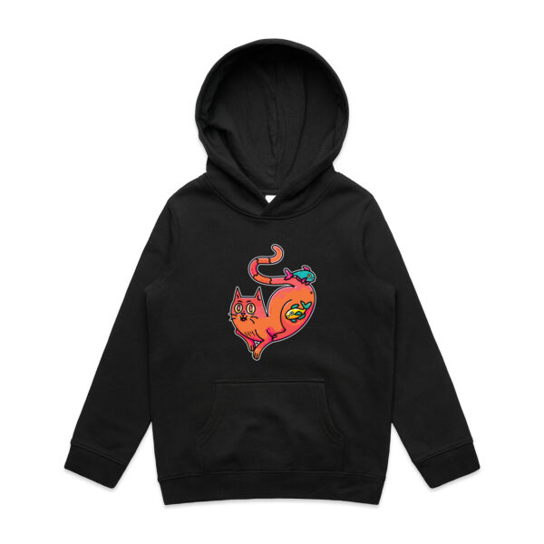 Purrfect Friendships - AS Colour - Youth Supply Hood Thumbnail