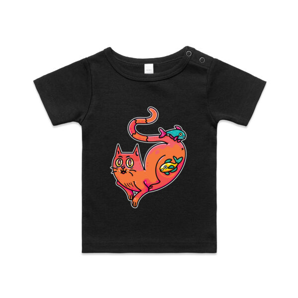 Purrfect Friendships - AS Colour - Infant Wee Tee Thumbnail