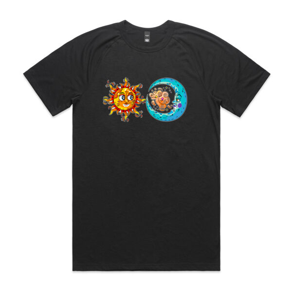 Sun & Moon - AS Colour - Staple Active Blend Tee Thumbnail