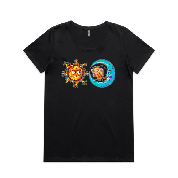 Sun & Moon - AS Colour - Women's Maple Scoop Tee Thumbnail