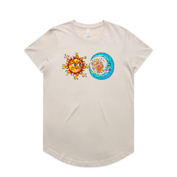 Sun & Moon - AS Colour - Women's Maple Curve Tee Thumbnail