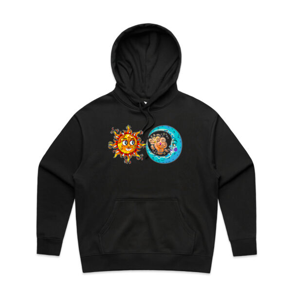 Sun & Moon - AS Colour - Women's Heavy Hood Thumbnail