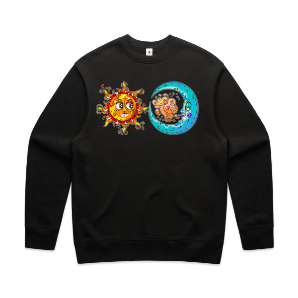 Sun & Moon - AS Colour - Men's Relax Crew Thumbnail