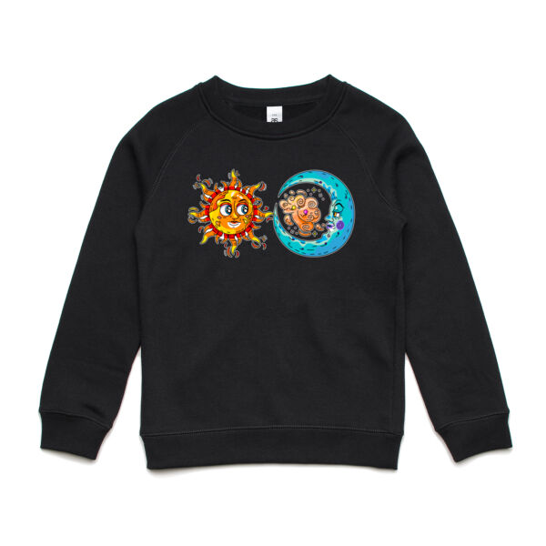 Sun & Moon - AS Colour - Youth Supply Crew Sweatshirt Thumbnail