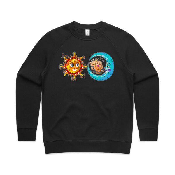 Sun & Moon - AS Colour - Women's Supply Crew Thumbnail