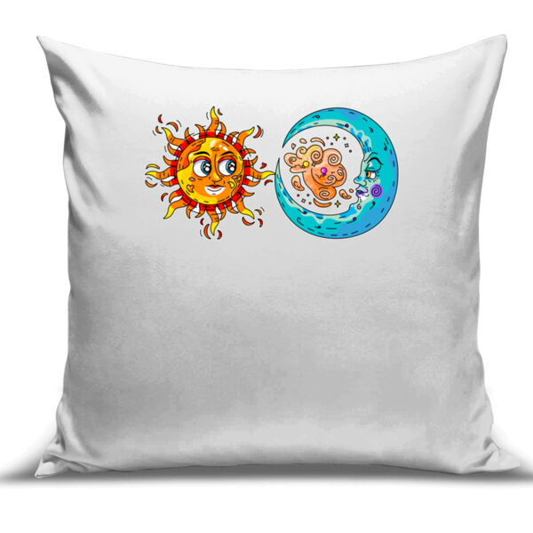 Sun & Moon - Cushion Cover - 100% Linen Thumbnail