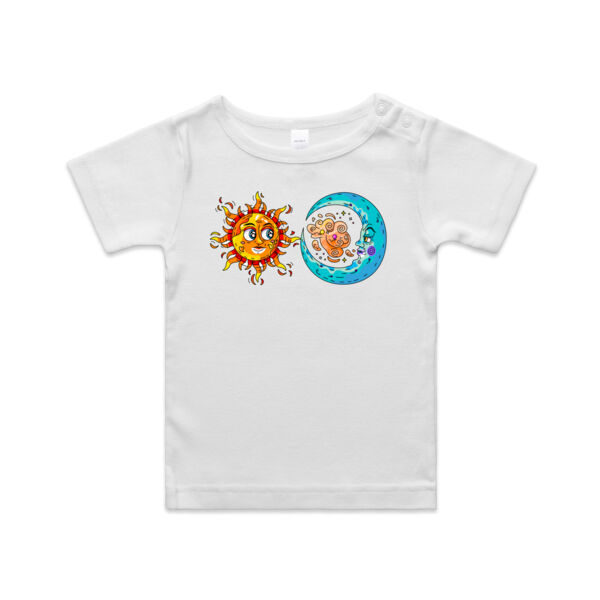 Sun & Moon - AS Colour - Infant Wee Tee Thumbnail