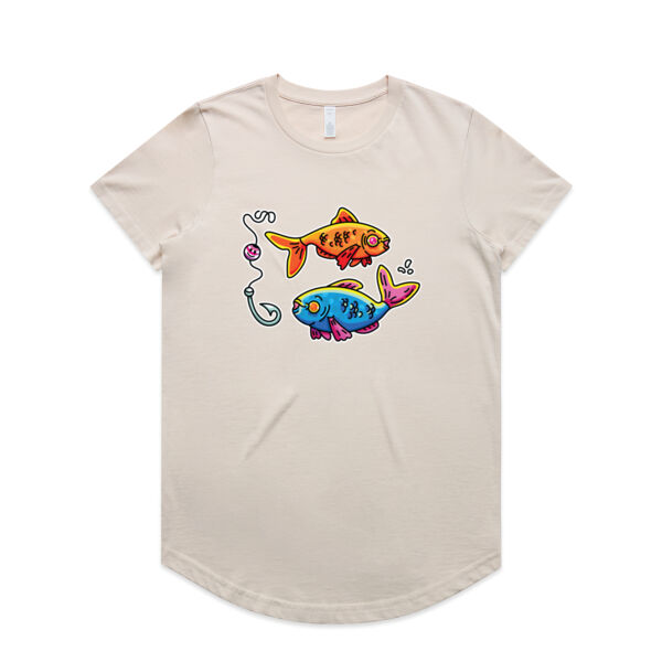 Happy to Sea you! - AS Colour - Women's Maple Curve Tee Thumbnail