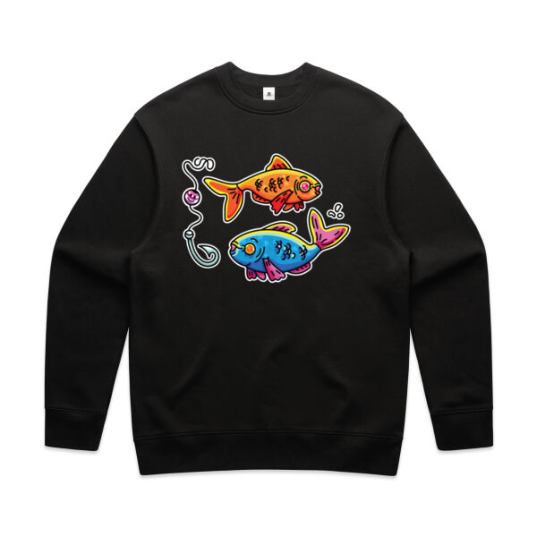 Happy to Sea you! - AS Colour - Men's Relax Crew Thumbnail