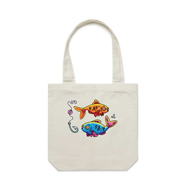 Happy to Sea you! - AS Colour - Canvas Tote 'Carrie' Bag  Thumbnail
