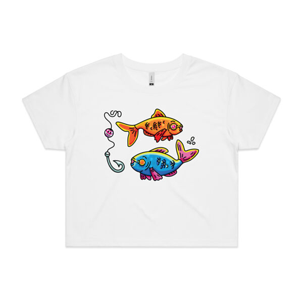 Happy to Sea you! - AS Colour - Women's Crop Tee Thumbnail