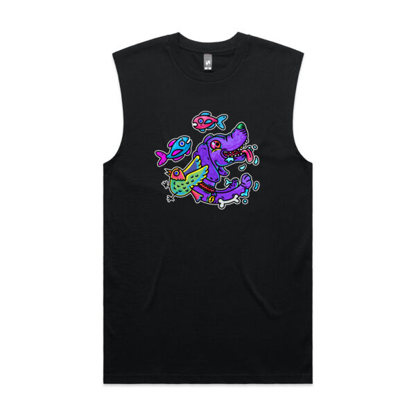 Purple Paw n Friends - AS Colour - Classic Tank Thumbnail