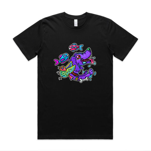 Purple Paw n Friends - AS Colour - Organic Classic Tee Thumbnail