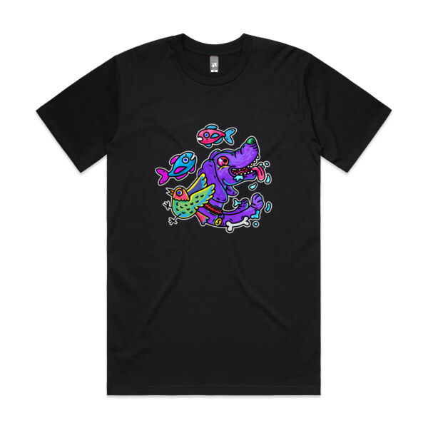 Purple Paw n Friends - AS Colour - Classic Tee Thumbnail