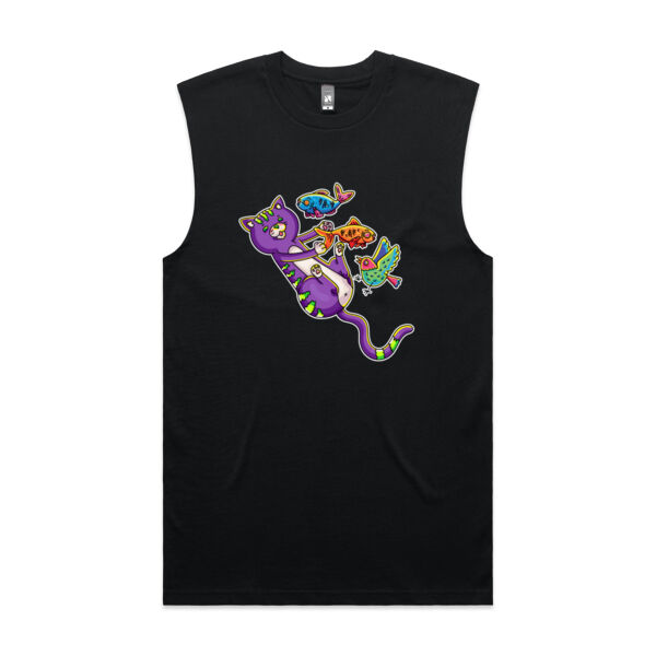 Purple Cat - Revamped - Version 2 - Catastrophic Pets Frenzy - AS Colour - Classic Tank Thumbnail