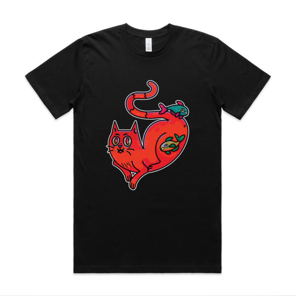 Purrfect Friendships - V2 - AS Colour - Organic Classic Tee Thumbnail