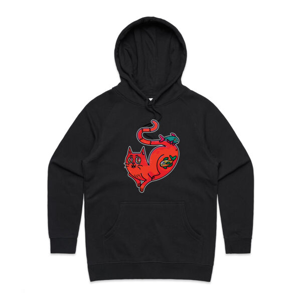 Purrfect Friendships - V2 - AS Colour - Women's Supply Hood Thumbnail