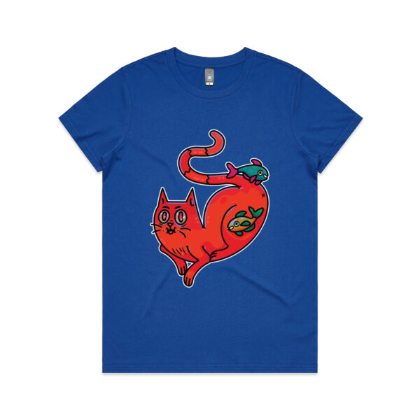 Purrfect Friendships - V2 - AS Colour - Women's Maple Tee Thumbnail