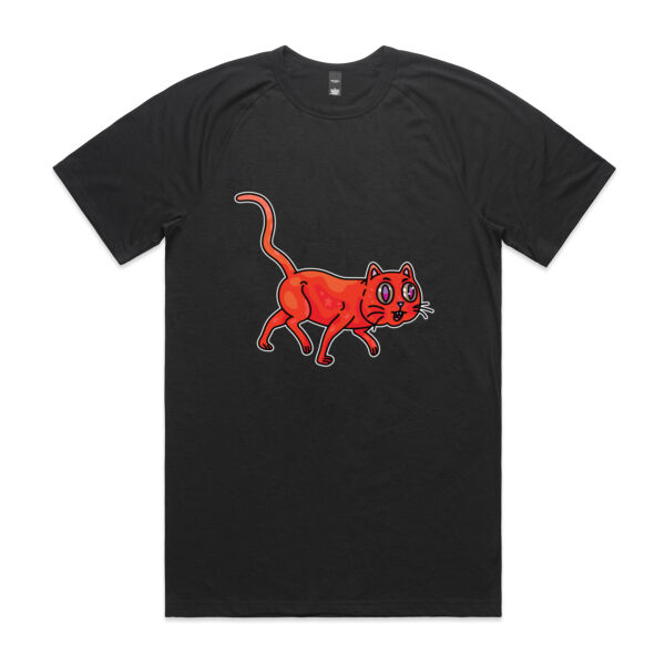 Derp City, Population Kitty! - AS Colour - Staple Active Blend Tee Thumbnail