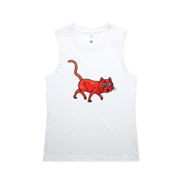 Derp City, Population Kitty! - AS Colour - Women's Maple Tank Thumbnail